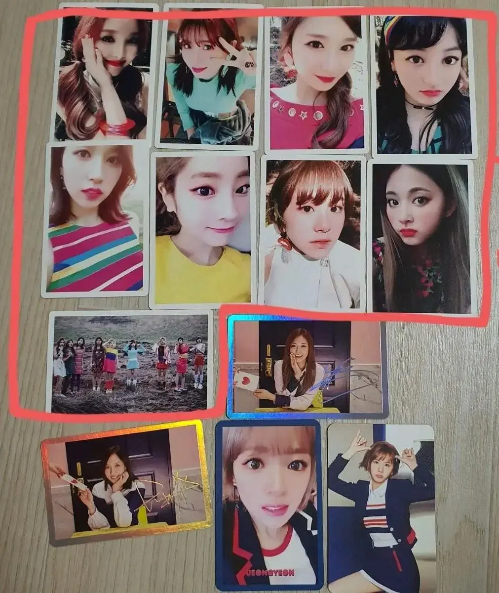 Twice photocard signal signal