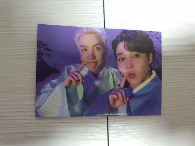 [하자] 방탄 달마중 반지포카 분할 호석 지민 유닛