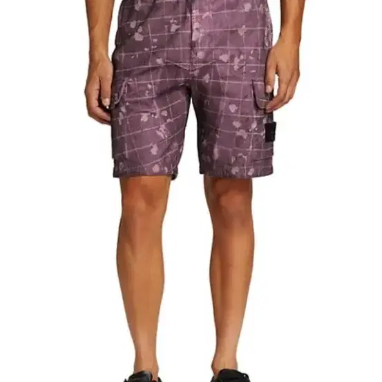 (새상품)스톤 팬츠 Laser Camo Cargo Shorts 32