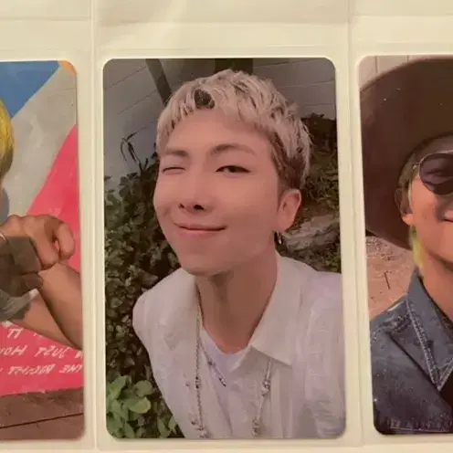 버터 럭드 남준포카 butter RM's photocards