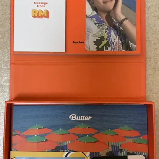 버터 럭드 남준포카 butter RM's photocards