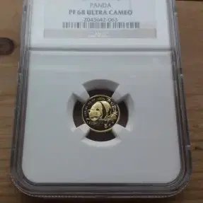 1987P 중국 팬더 1/20oz NGC PF68 프루프 순금 금화 