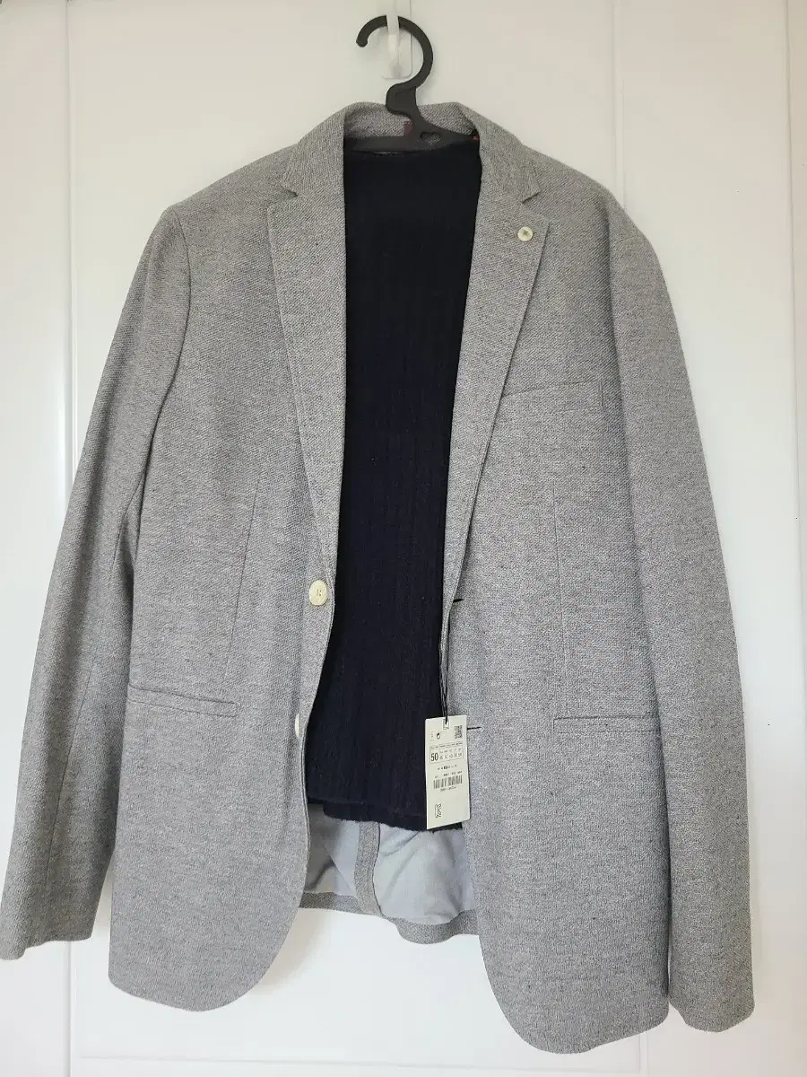 Zaraman Grey Jacket, size 50, new in box