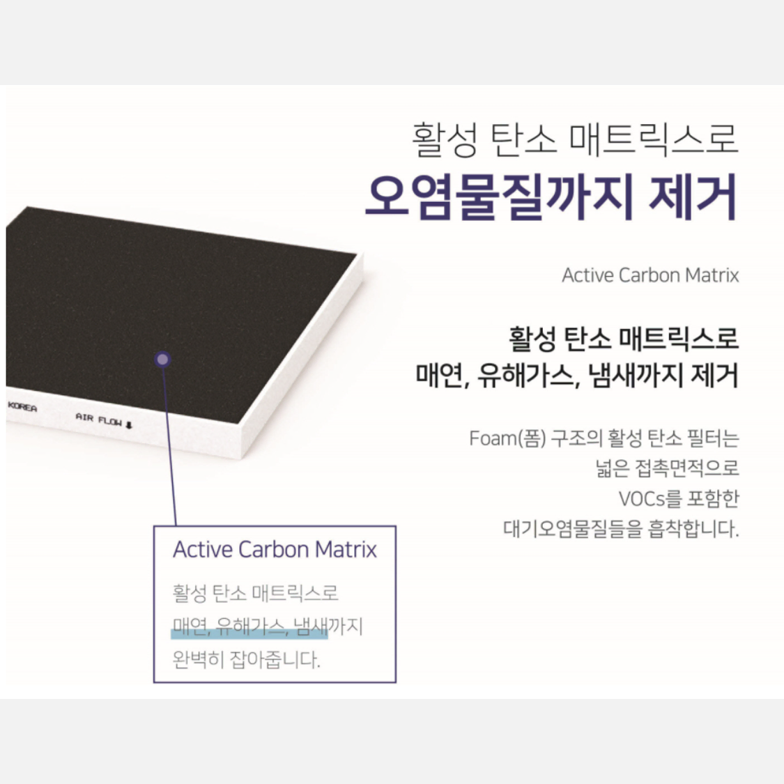 제네시스 G90 자동차용 에어컨필터  헤파 HEPA 2개 택포