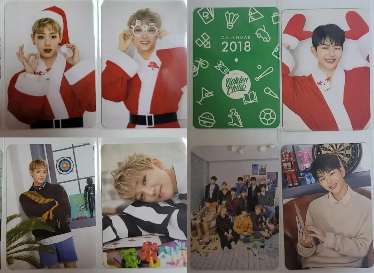 Golden Child 18 seasons greetings photocards