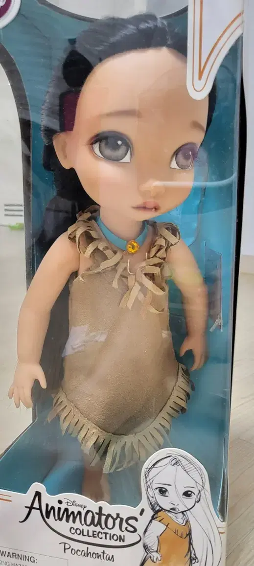 Disney Baby Doll doll Pocahontas Full Box