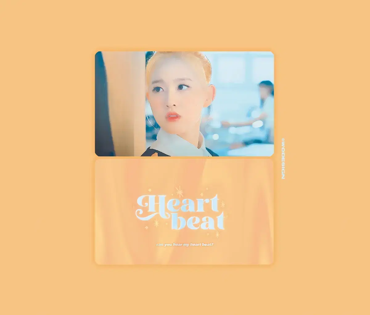 Stayc sieun Sells heartbeat photo cards