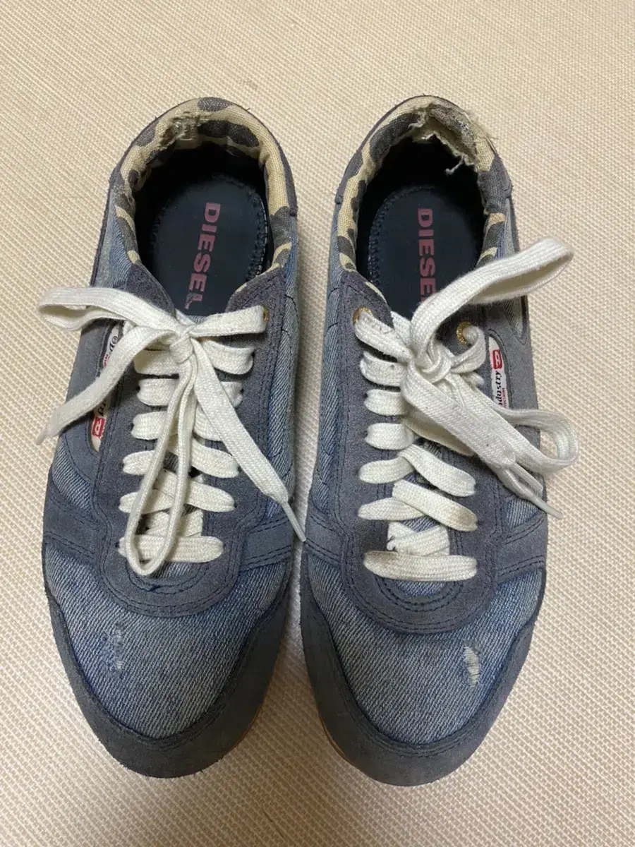 Overseas luxury diesel vintage sneakers