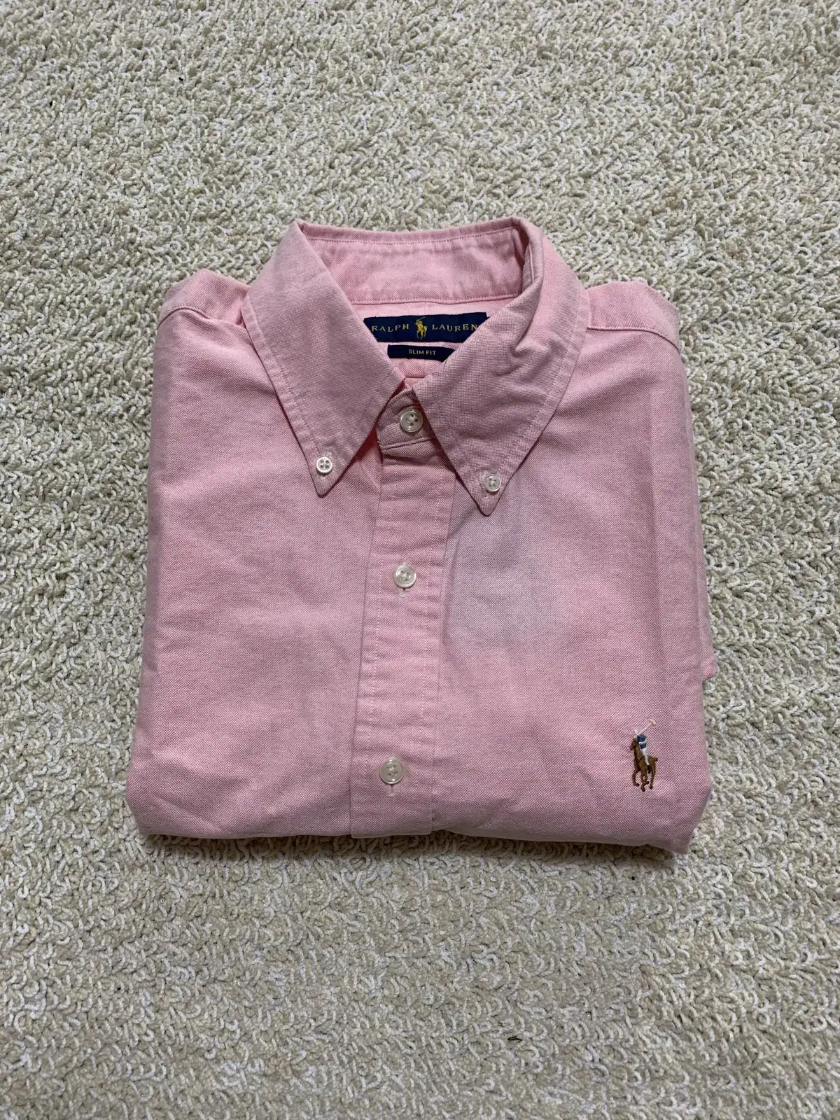 [min] polo slim fit m size shirt sells