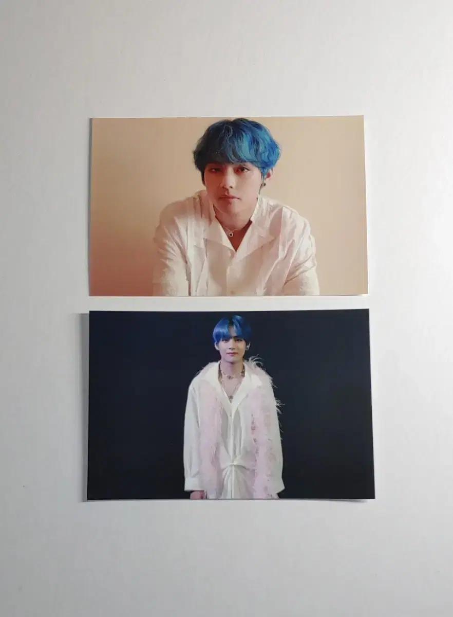 bangtan small poem broadcast photocard taehyung v