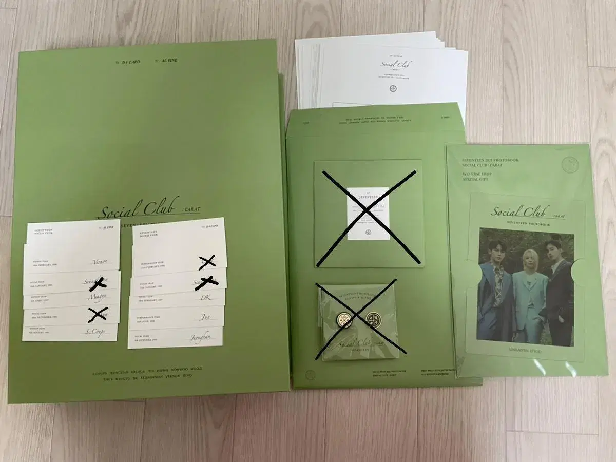 Seventeen Social Clubbook Alpine Takafo