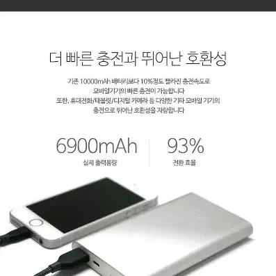 샤오미 2세대 보조배터리 PLM02ZM 10000mAh