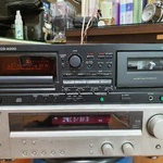 타스캠(TASCAM)A-500 CD&TAPE RW PLYER