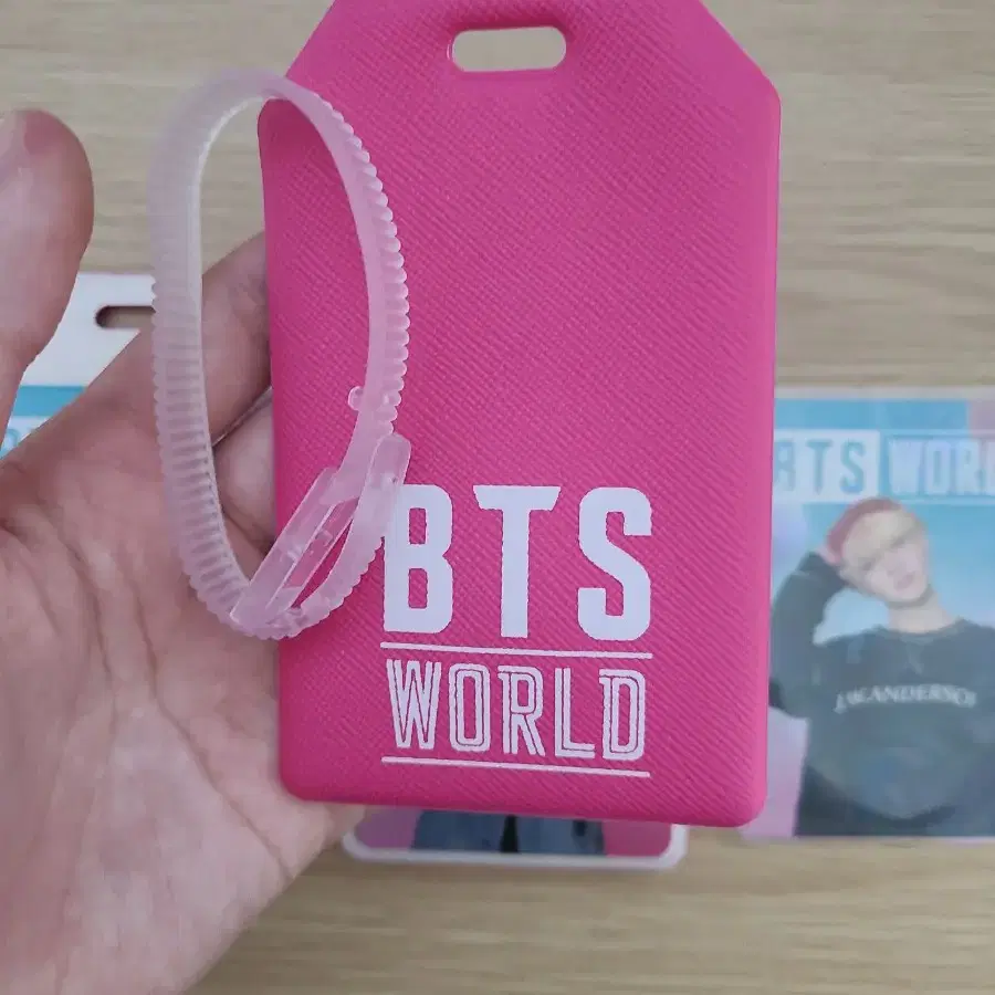 bts world 특전 포토카드 포카 + 케이스(&스트랩) 정국