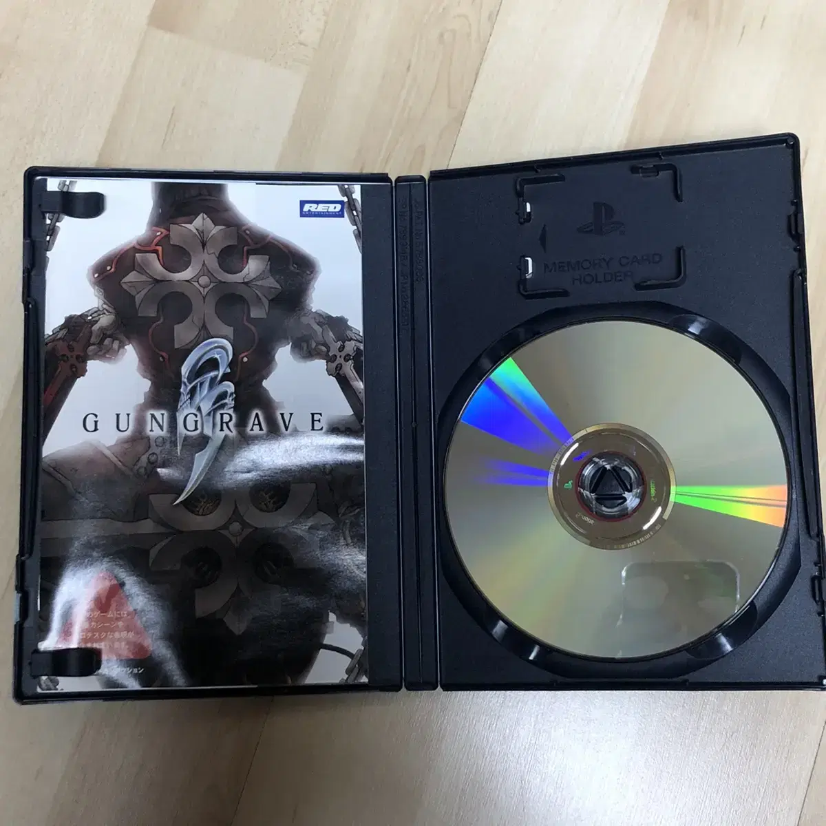 가격 인하 X 플스2 GUNGRAVE CD 상태 최상