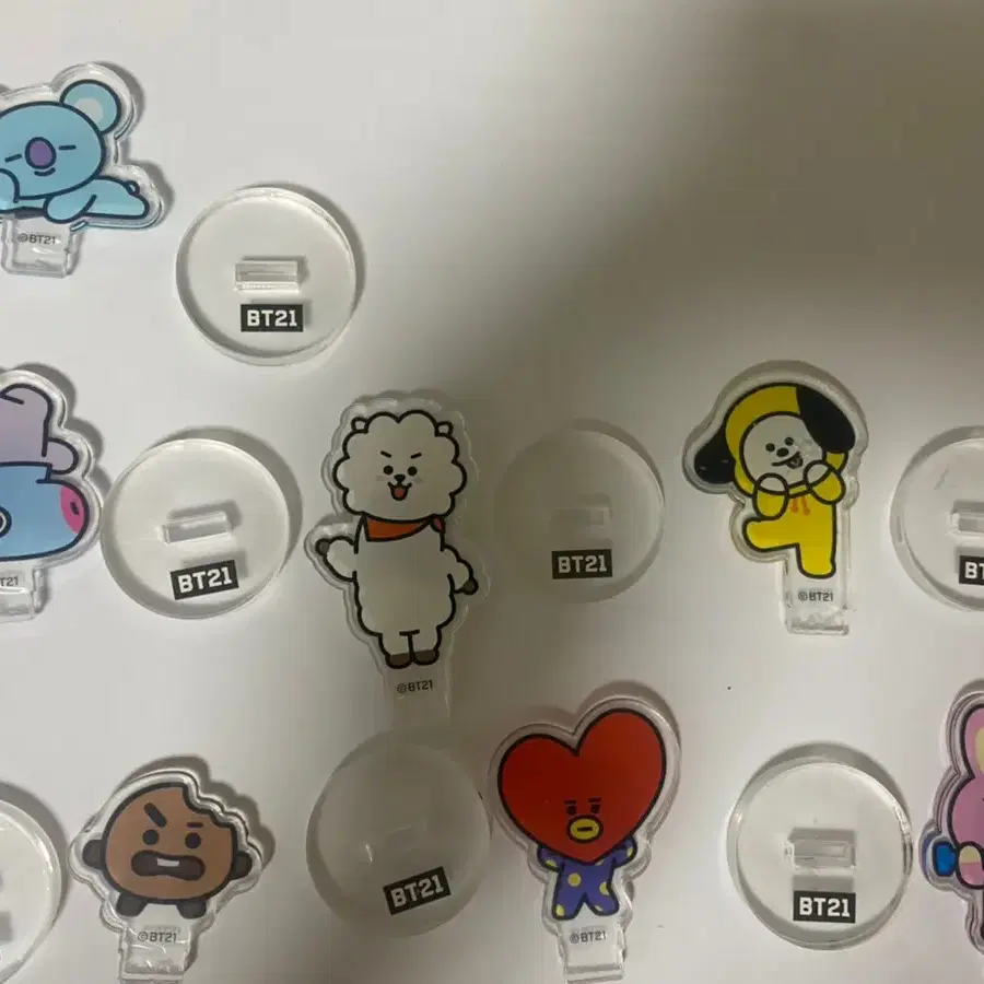 bt21아크릴 스탠드 일괄