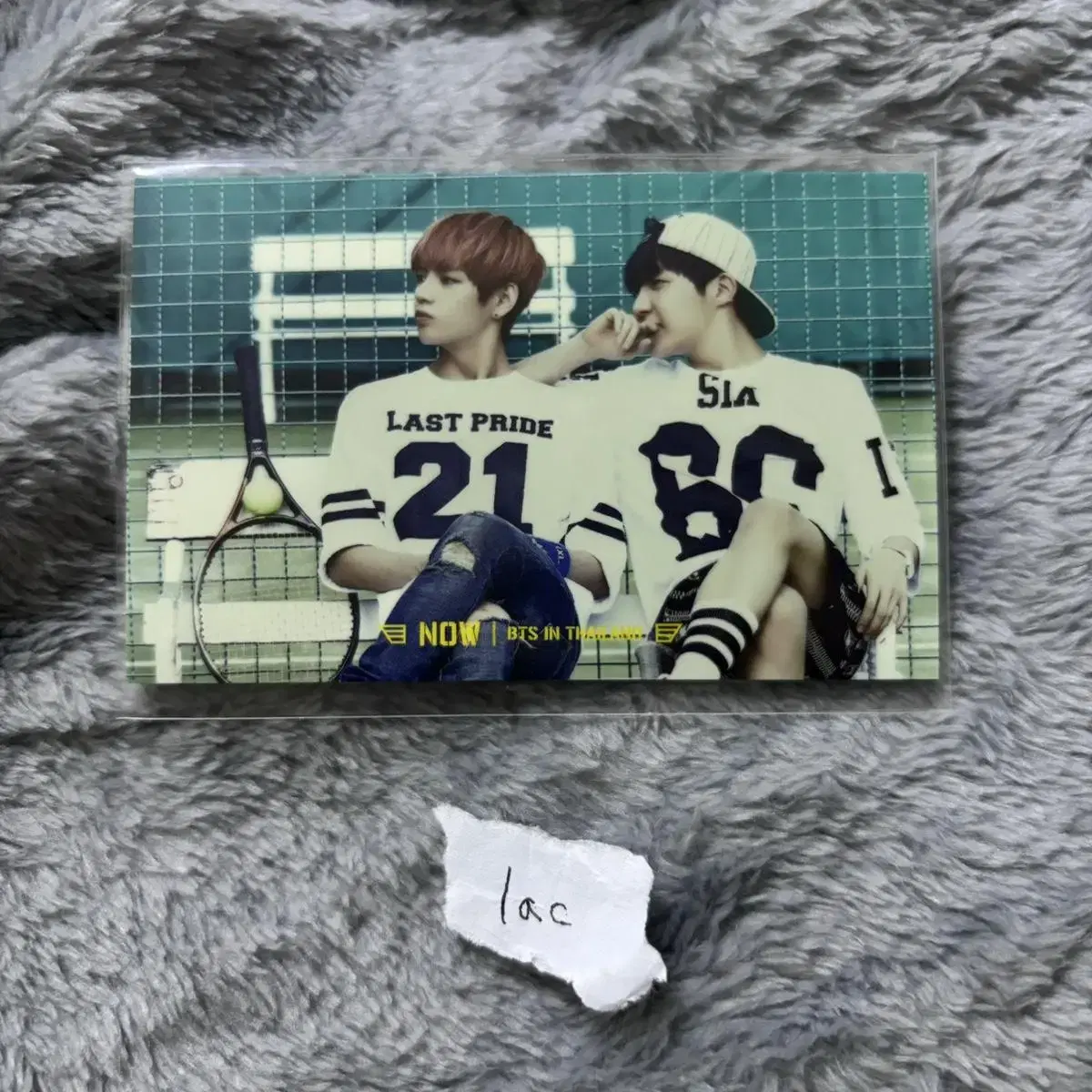 BTS Now1 First Edition Limited First Edition JungkookJiminTaehyungHoseok Rare Photocard