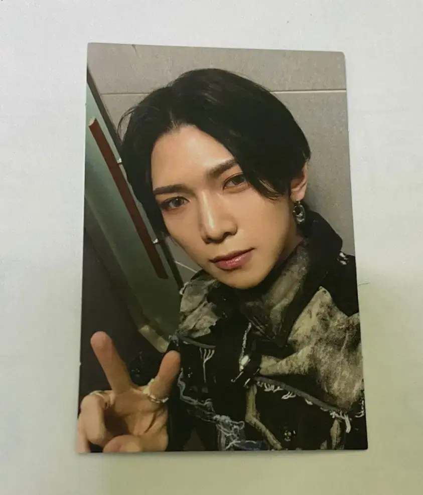 ateez yeosang bullnolliya albumphotocard wts