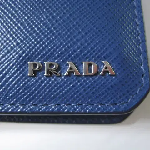 프라다 PRADA / 양각로고 사피아노 반지갑