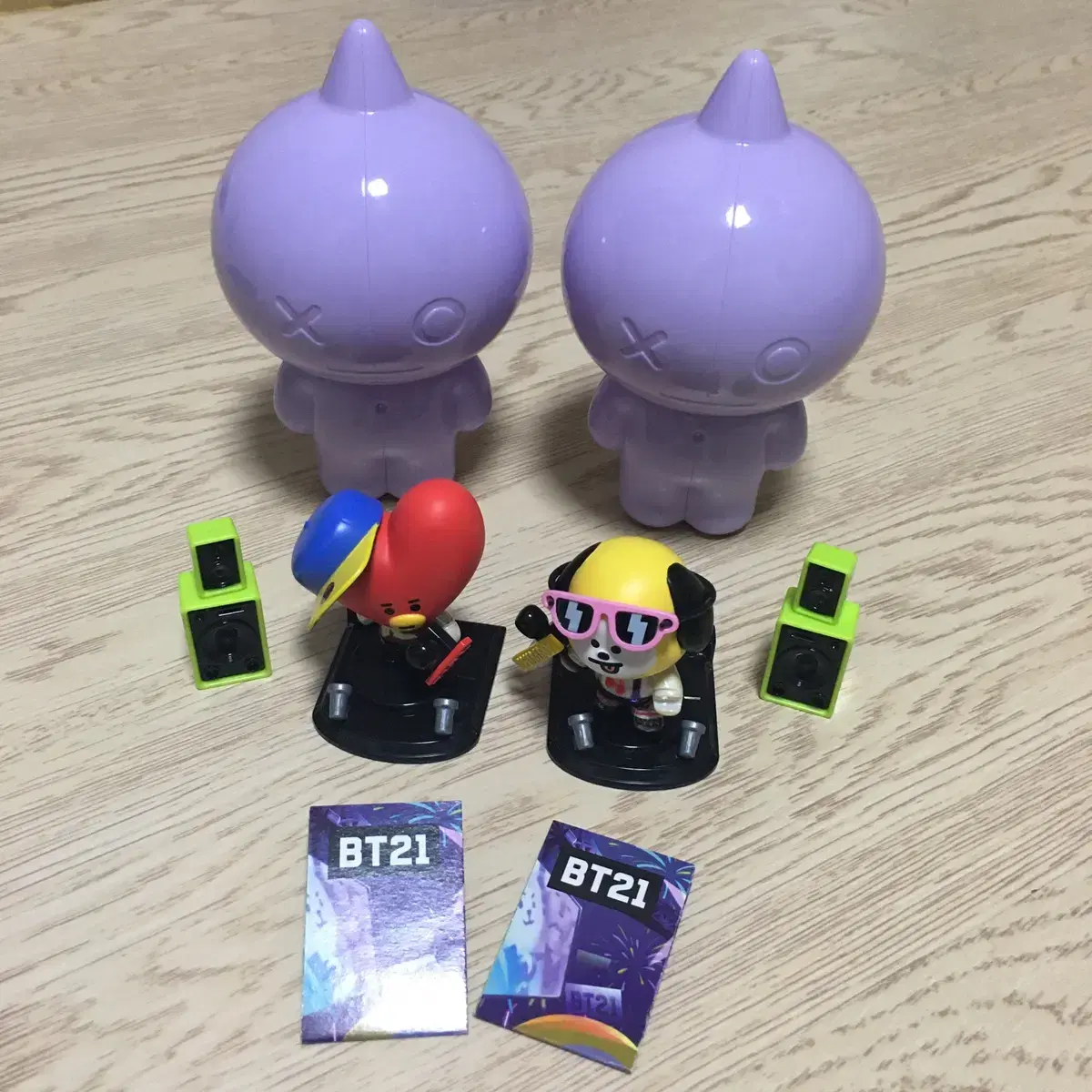 방탄소년단 BT21 유니버스타 랜덤피규어 vol.3 치미,타타