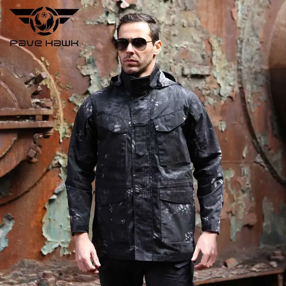 M65 Tactical Windbreaker Camouflage Military Windbreaker Military Tactical Jacket