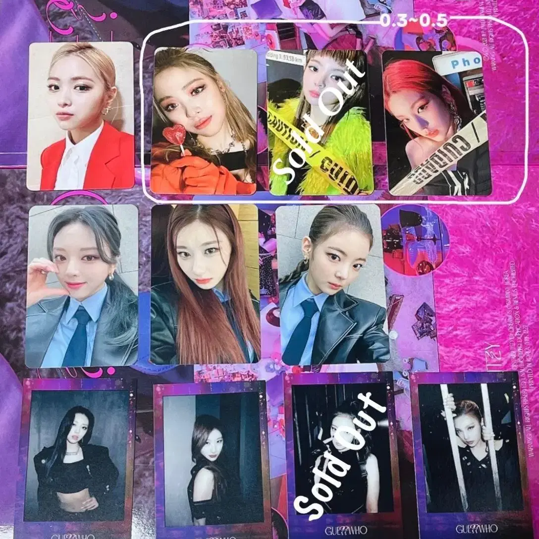 ITZY 팬사인회 미공개 포토카드 포카 양도 판매 있지 팬싸 특전 미공포