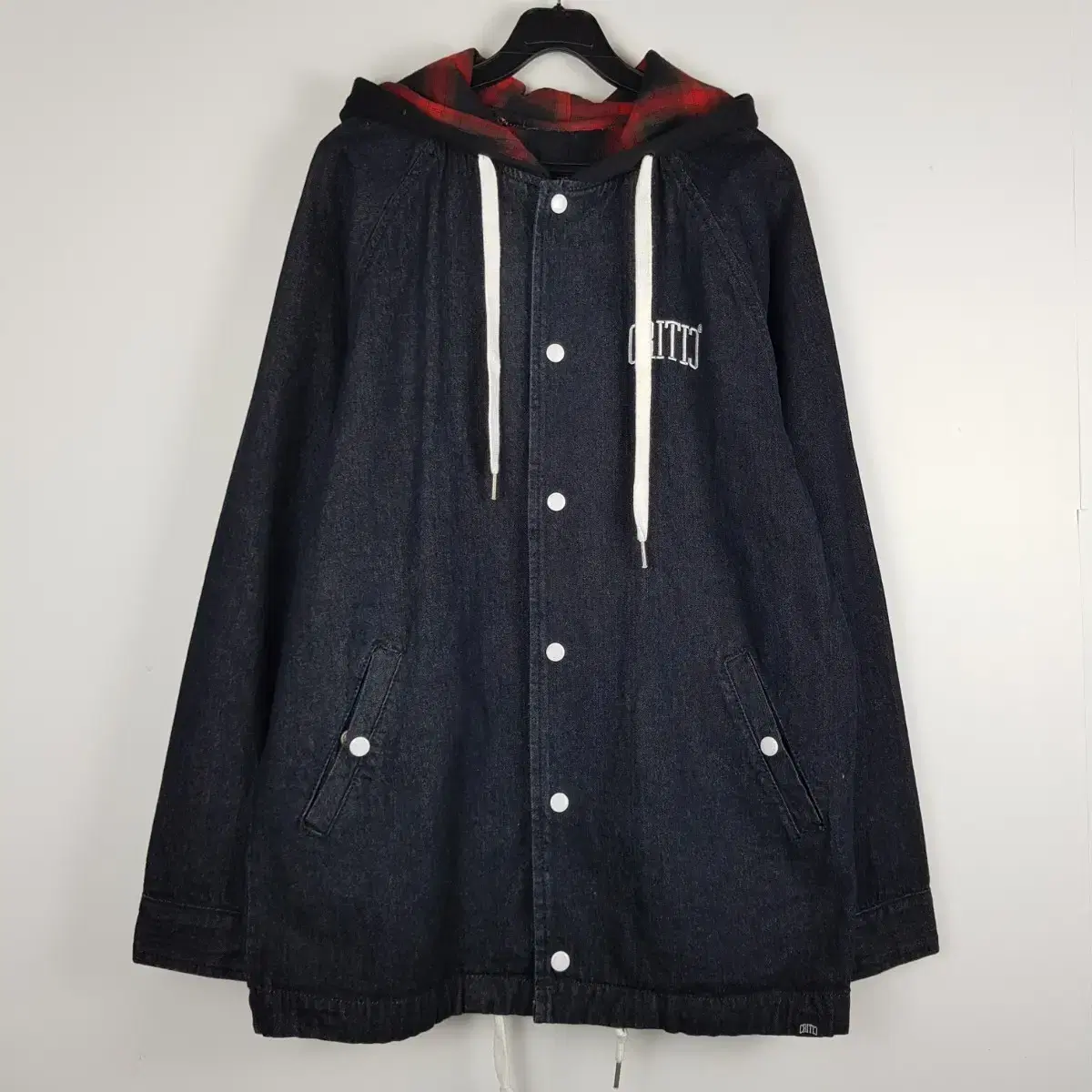 M Critical Denim Hooded Jacket