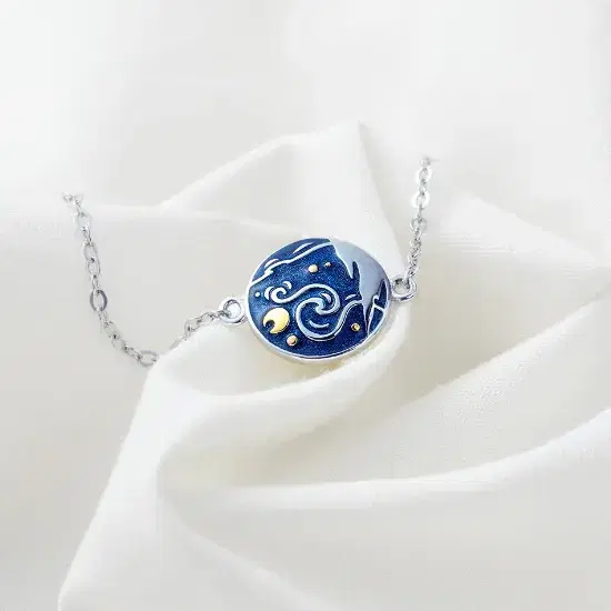 s925 silver van gogh bracelet. 반고흐 실버팔찌