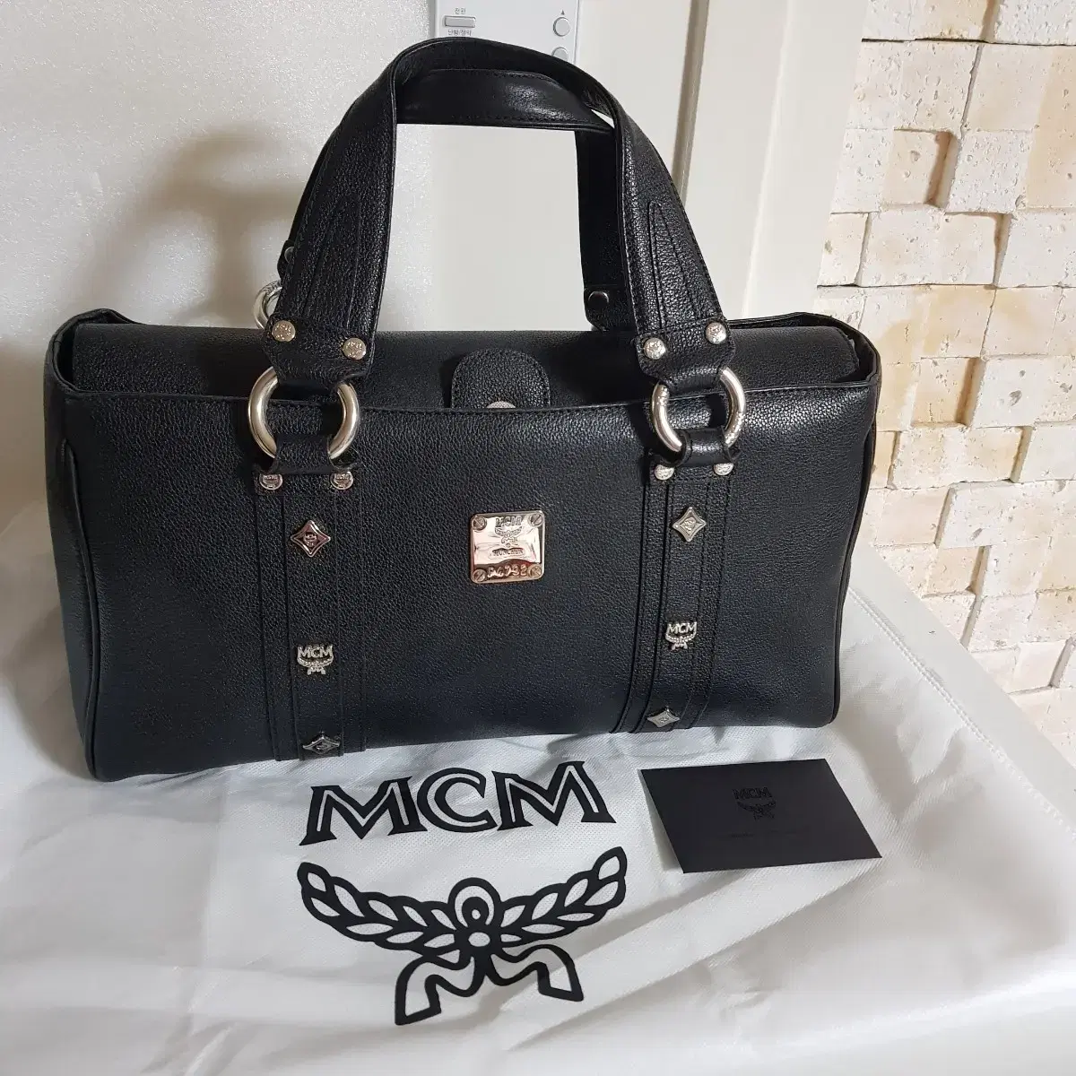 Genuine mcm bag tote bag