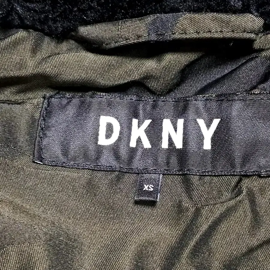 DKNY 여성 덕다운 롱패딩 XS