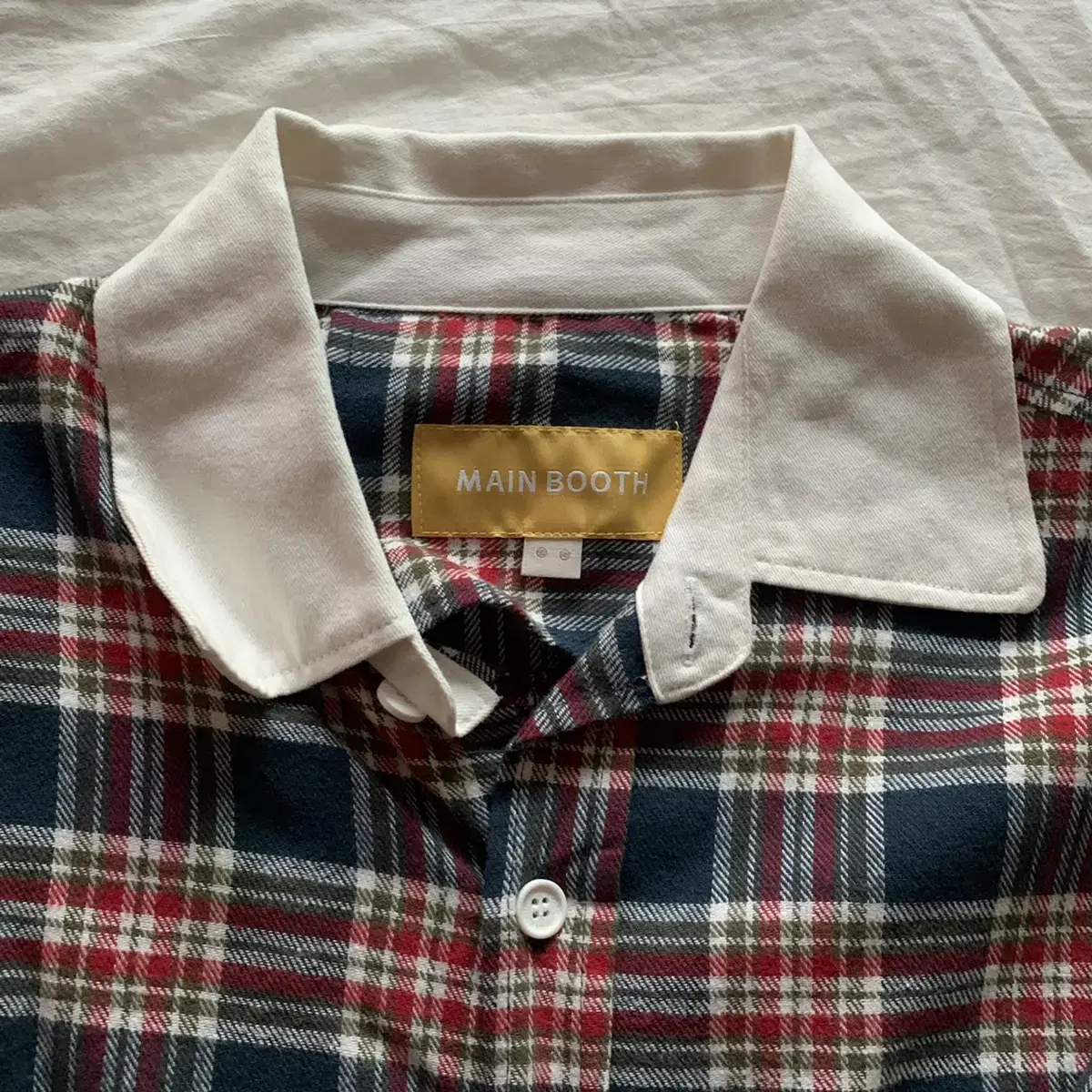 메인부스 체크셔츠 country check shirt