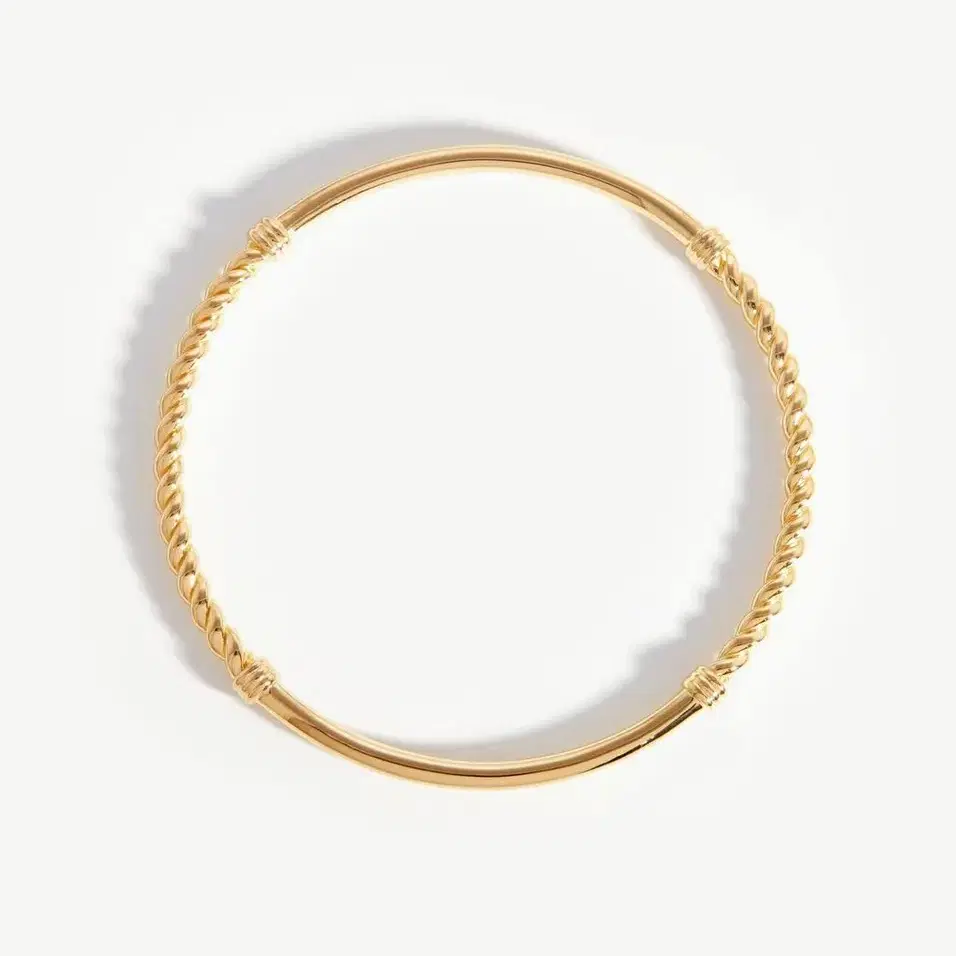 Missoma 미쏘마 -Cord Bangle -18ct Gold