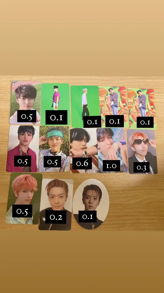 NCT photocard WTS