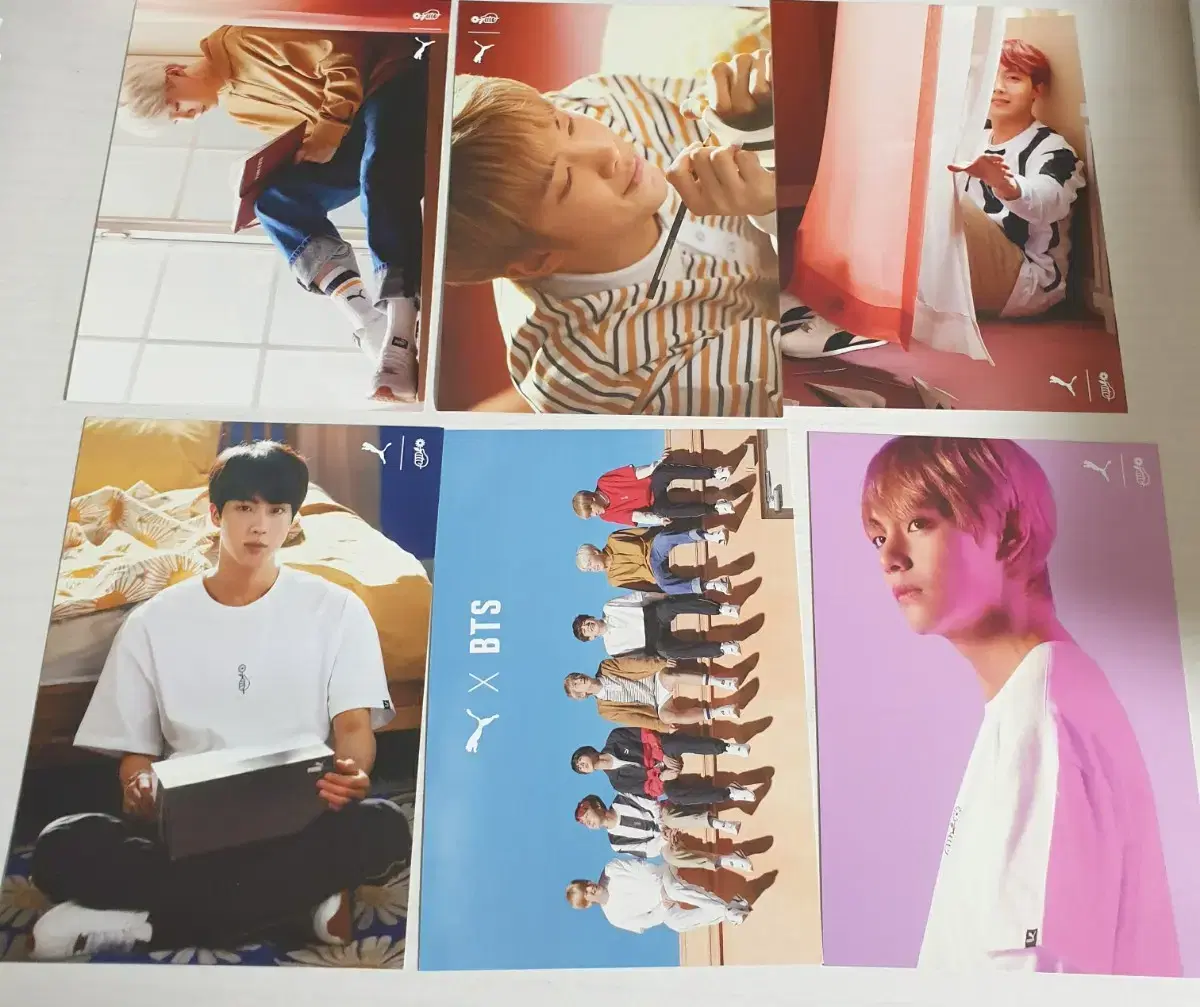 (Bulk)Bangtan Puma Limited postcard WTS