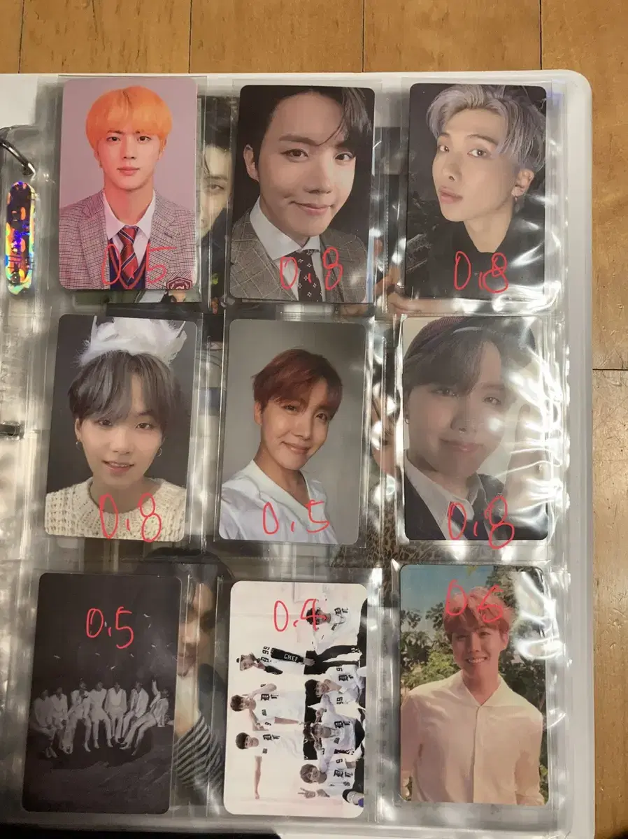 BTS Photocard