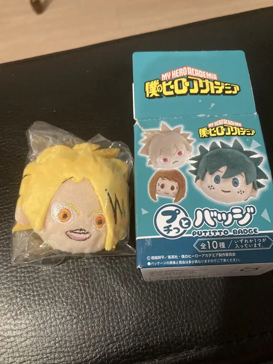 Hiroaka Kamini Character doll Badge Futito 