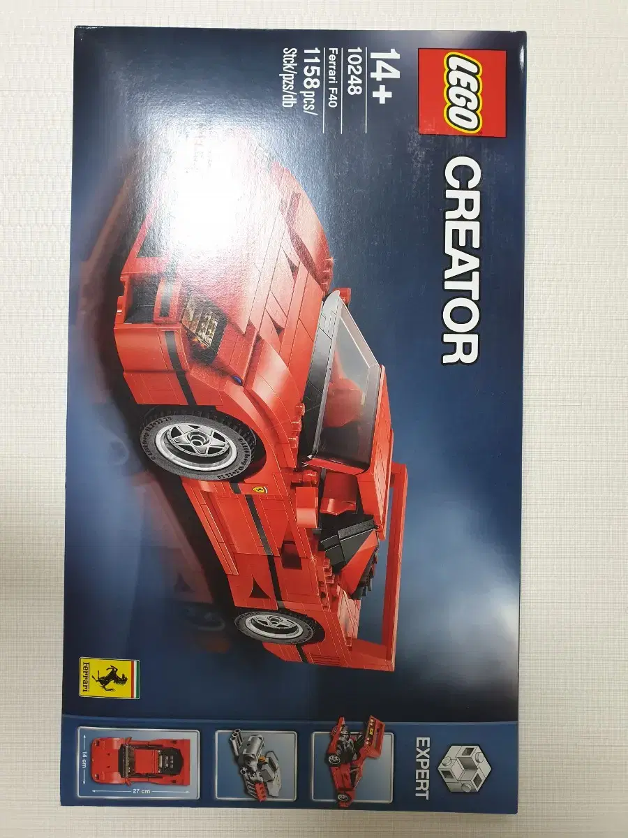 (Unsealed Collectible) MISB LEGO 10248 Ferrari F40 LEGO