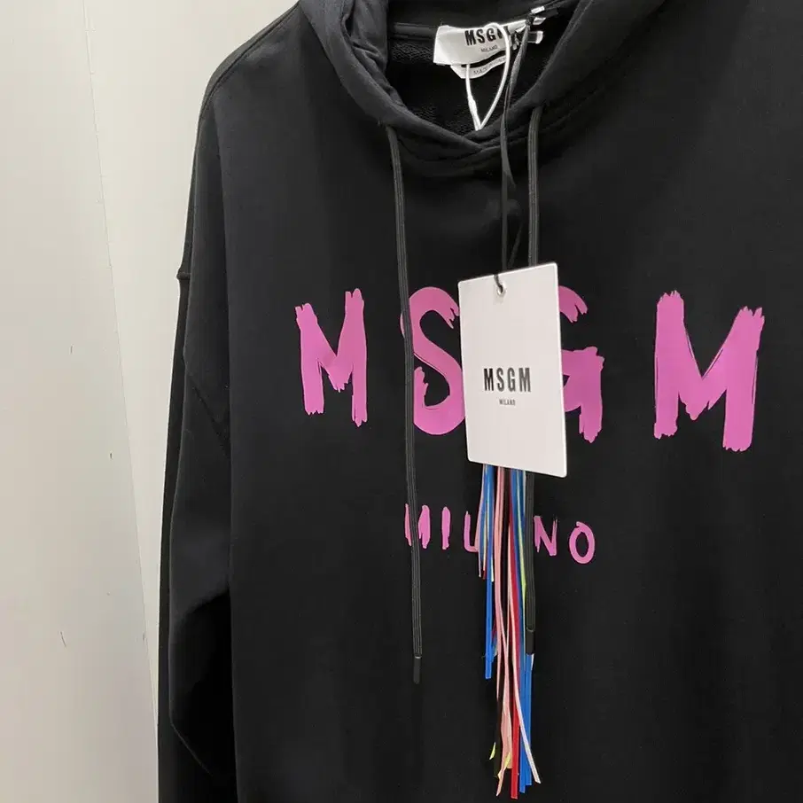 MSGM 여성 로고 후드티 m 새상품