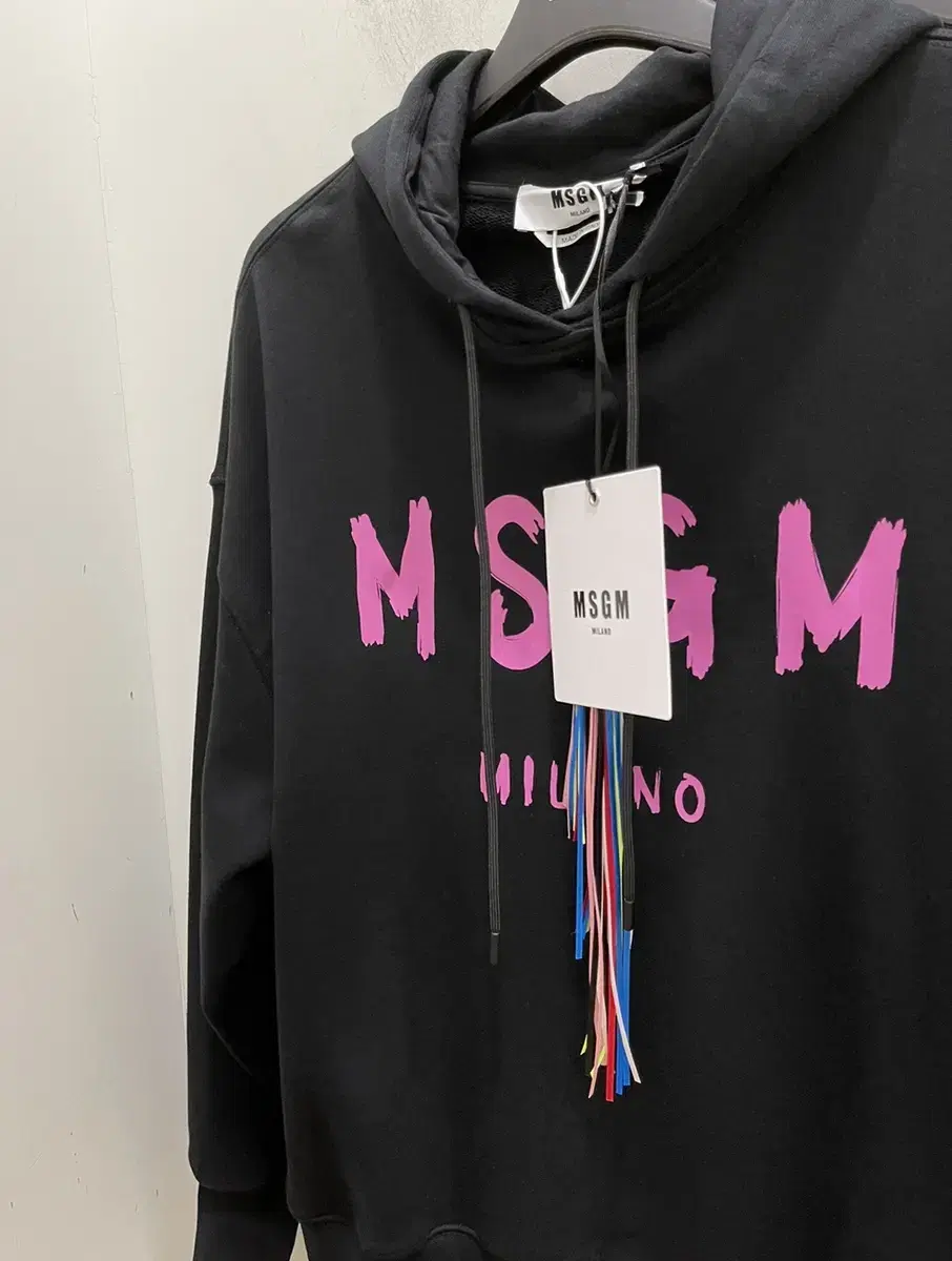 MSGM 여성 로고 후드티 m 새상품