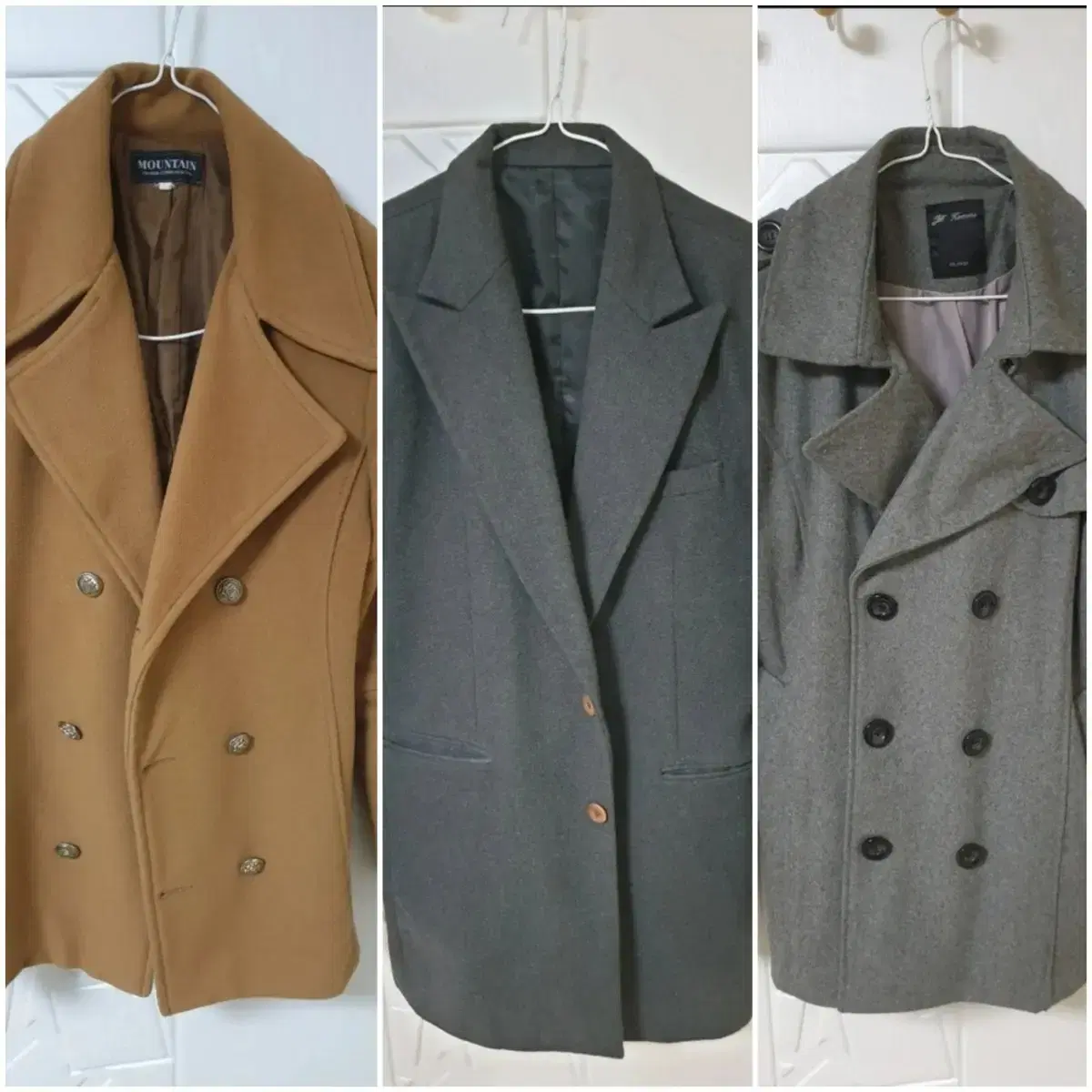 Bulk of 3 men's coats