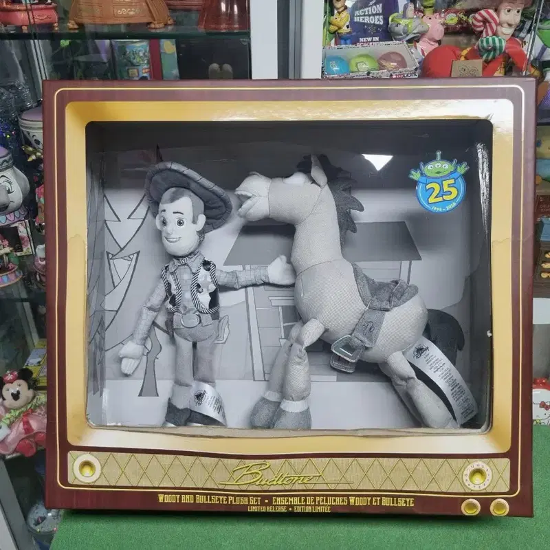 토이스토리 25주년 한정판 흑백티비 인형