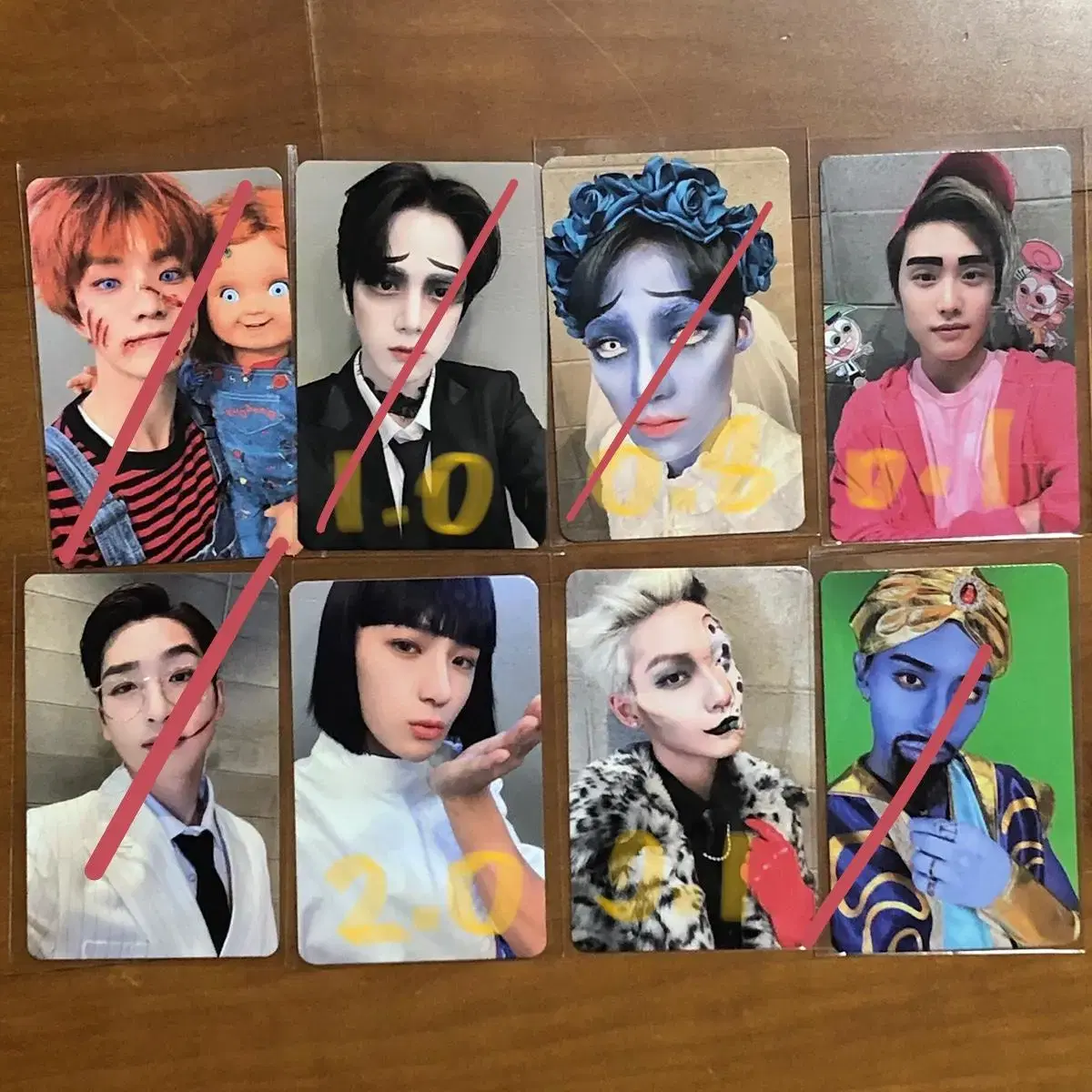 The Boyz Maverick makestar makestar Halloween photocard WTS