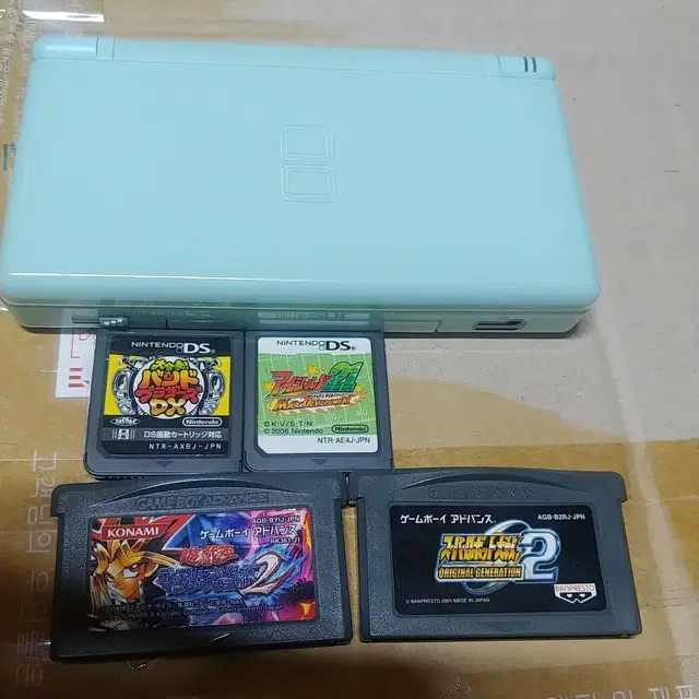 가격인하x 닌텐도 ds lite 기스 얼룩