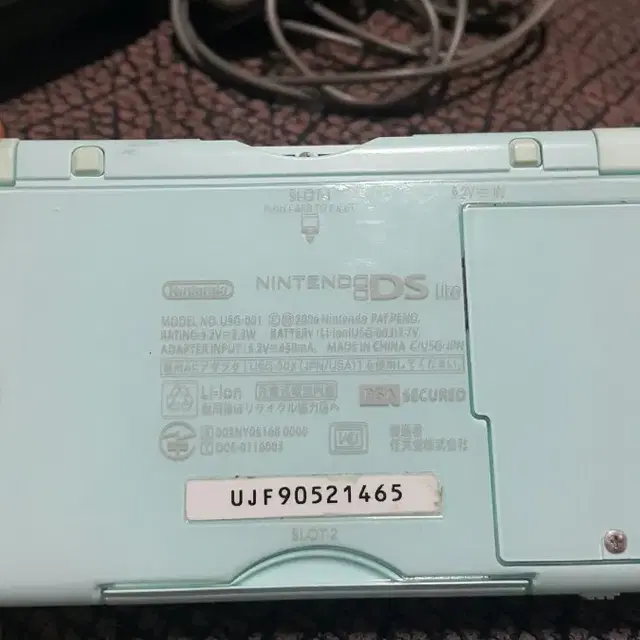 가격인하x 닌텐도 ds lite 기스 얼룩