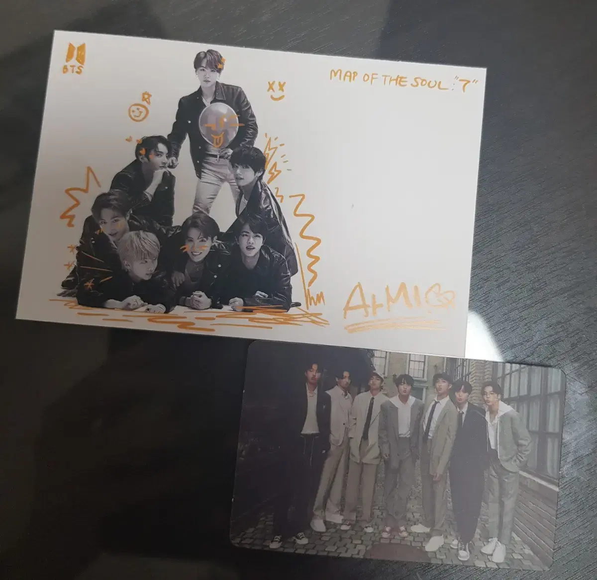 BTS Photo Card Postcards