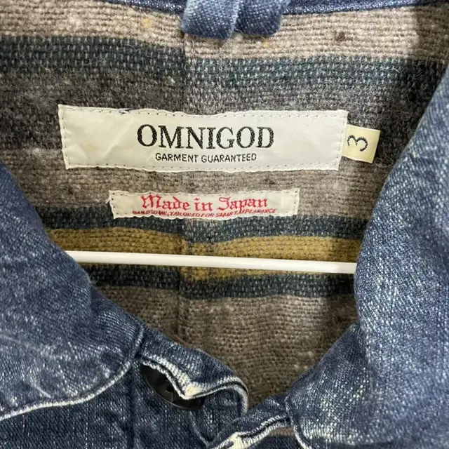 Omnigod denim jacket 옴니갓데님자켓