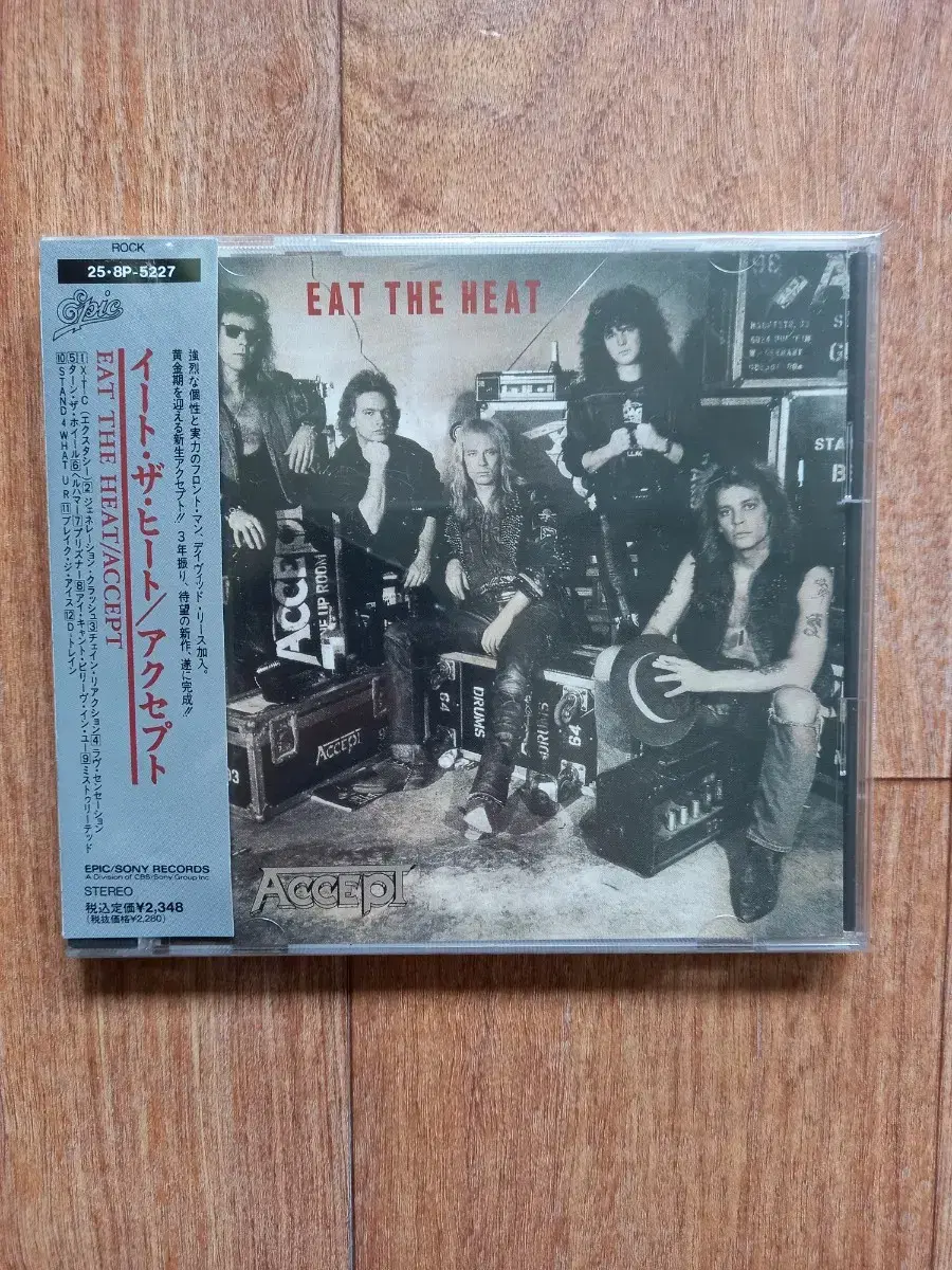 accept cd 악셉트 일본반 시디