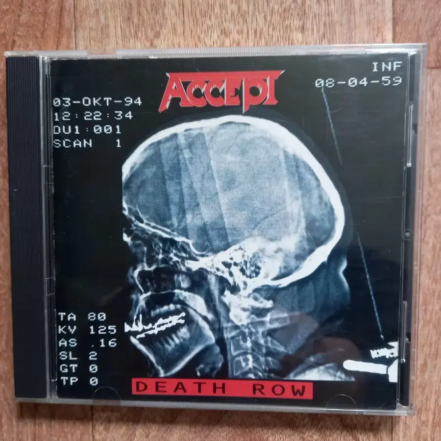 accept 악셉트 일본반 시디