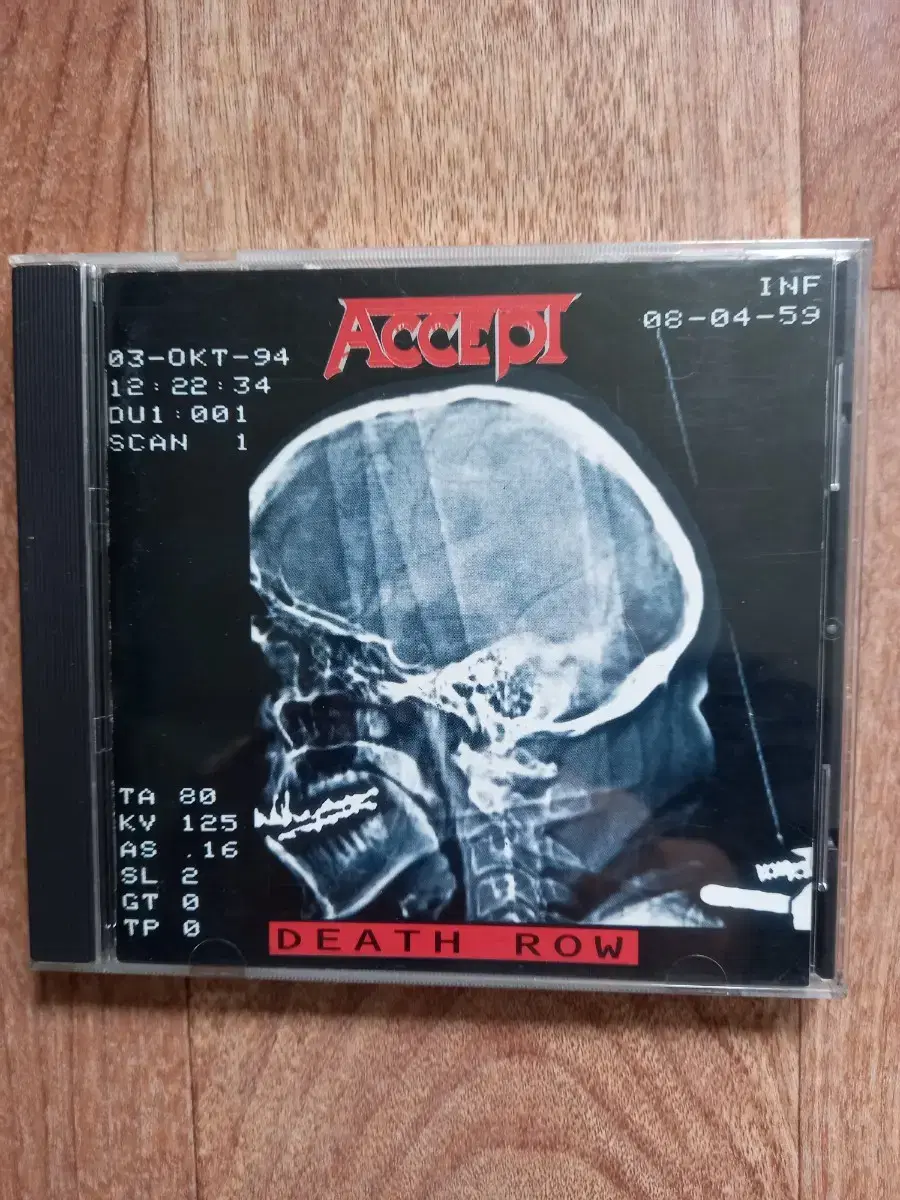 accept 악셉트 일본반 시디