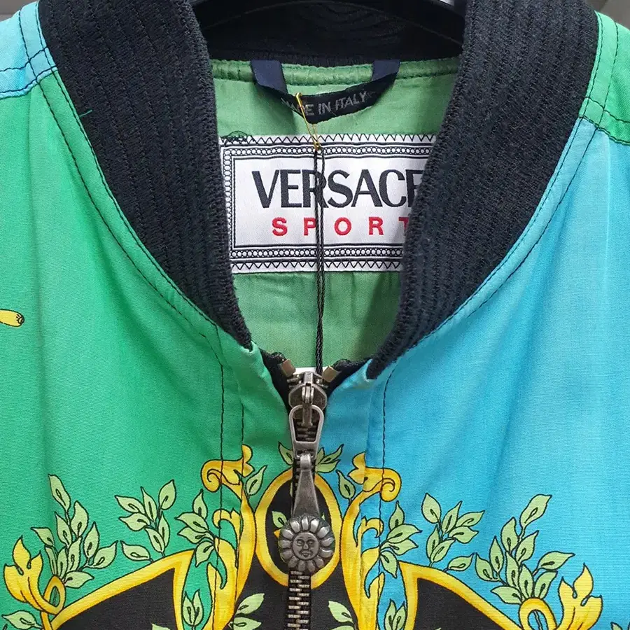 베르사체 빈티지 versace sport 블루종 자켓